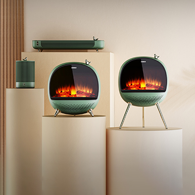 Leading the fashion of light luxury retro family heating products